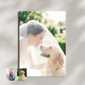 Artzuzu Custom Portrait For Pets & Their Person - Shared Joy