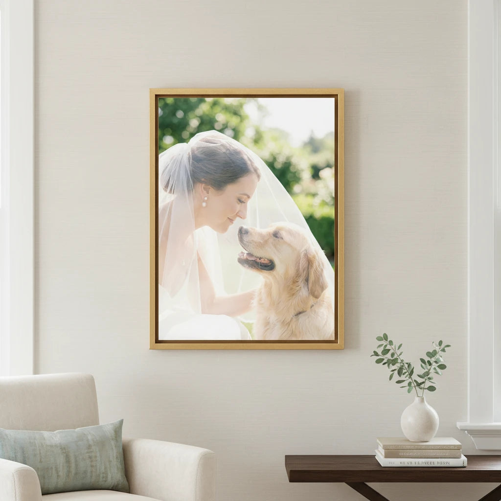 Artzuzu Custom Portrait For Pets & Their Person - Shared Joy