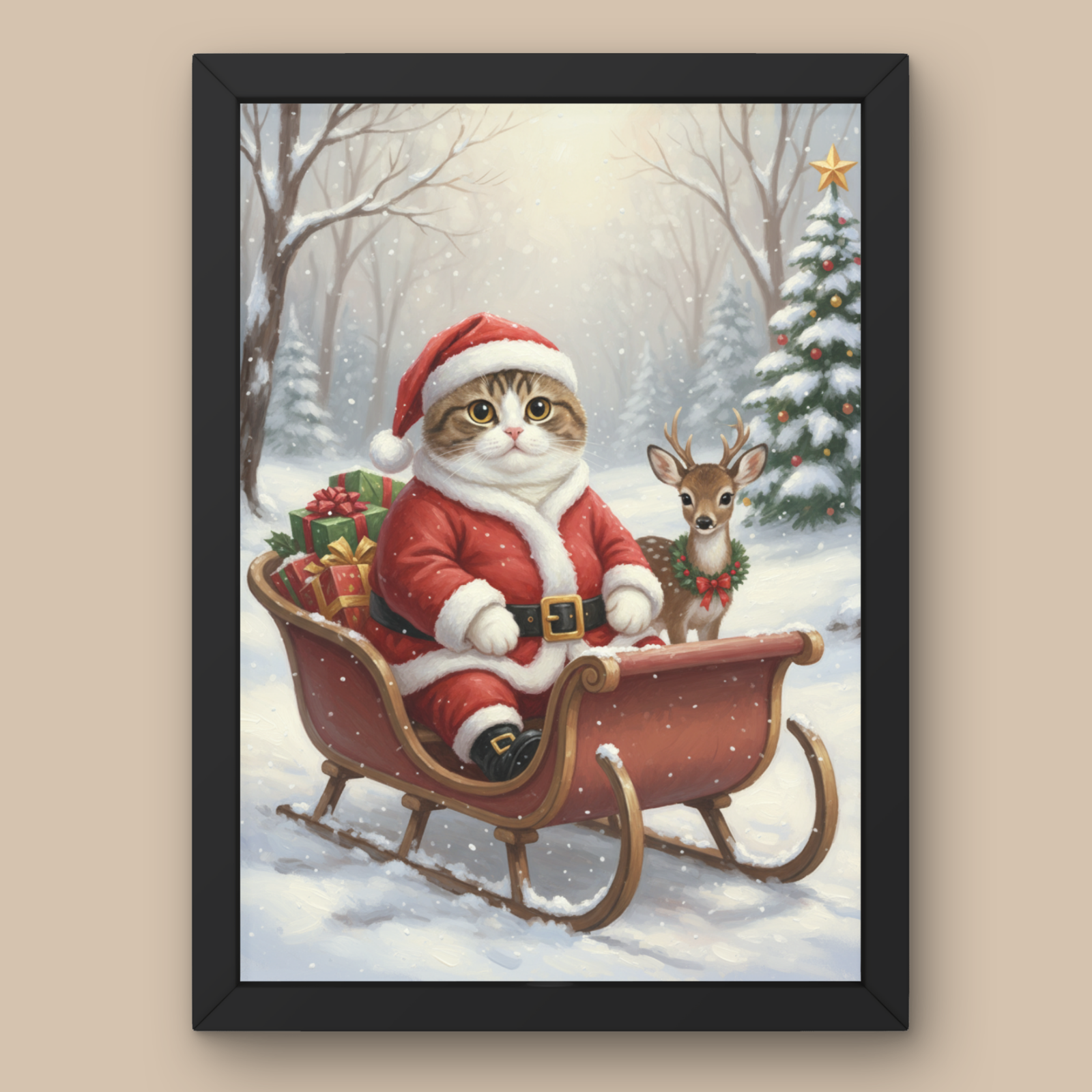 Sleighing Santa