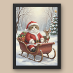 Sleighing Santa