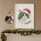 The Watercolor Santa