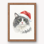 The Watercolor Santa