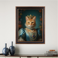 Artzuzu Custom Portrait For Pets - Azure Duchess