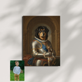 Artzuzu Custom Portrait For Pets - Palace Gauntlet