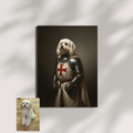 Artzuzu Custom Portrait For Pets - The Crusader