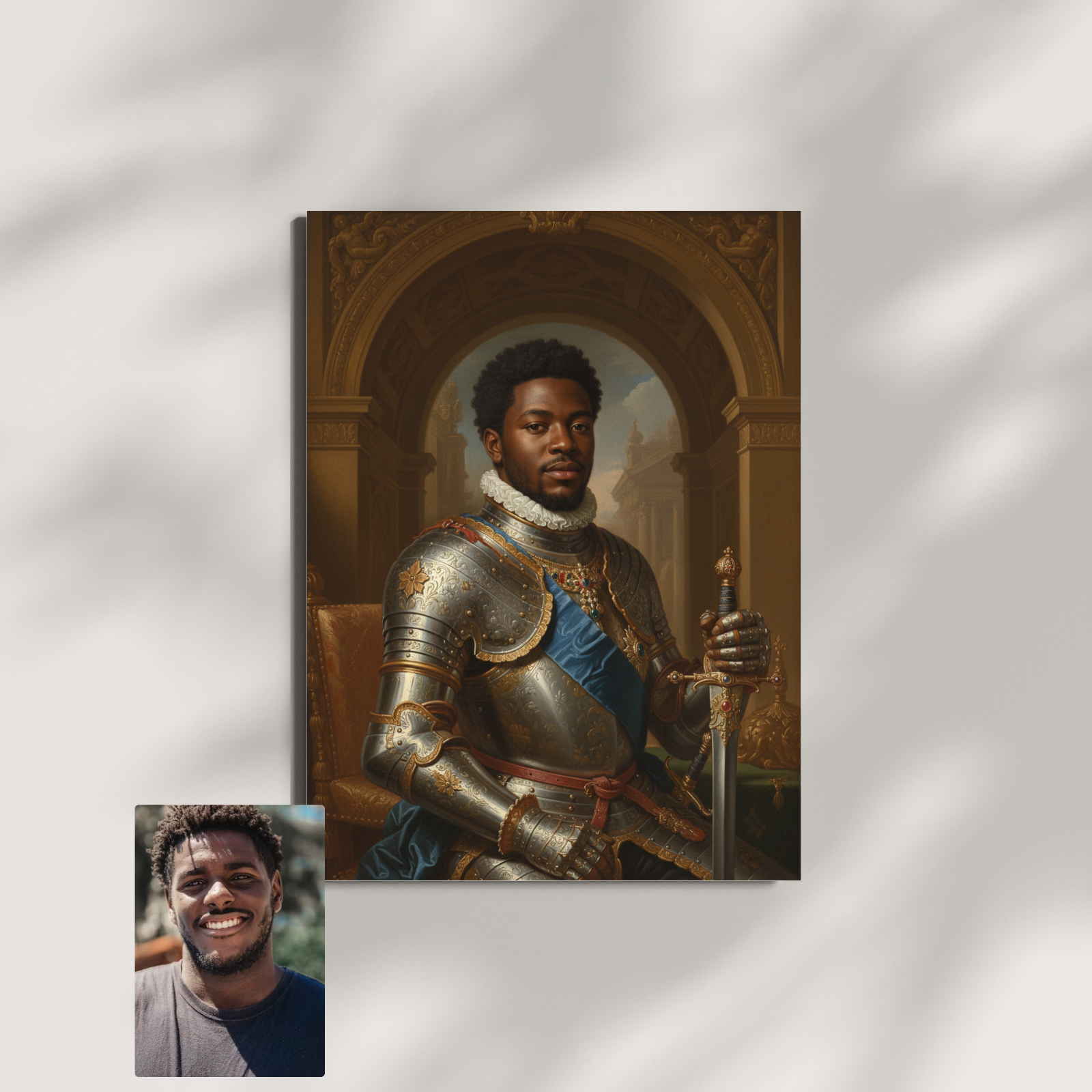 Artzuzu Custom Portrait For Adults - Palace Gauntlet