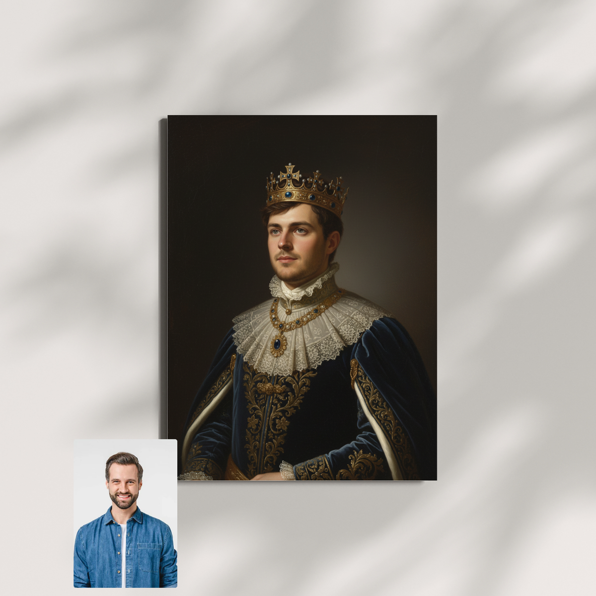 Artzuzu Custom Portrait For Adults - Royal Lineage