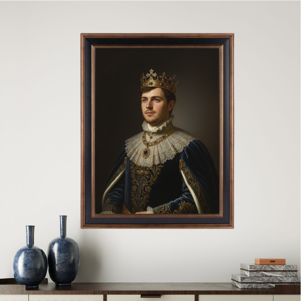 Artzuzu Custom Portrait For Adults - Royal Lineage