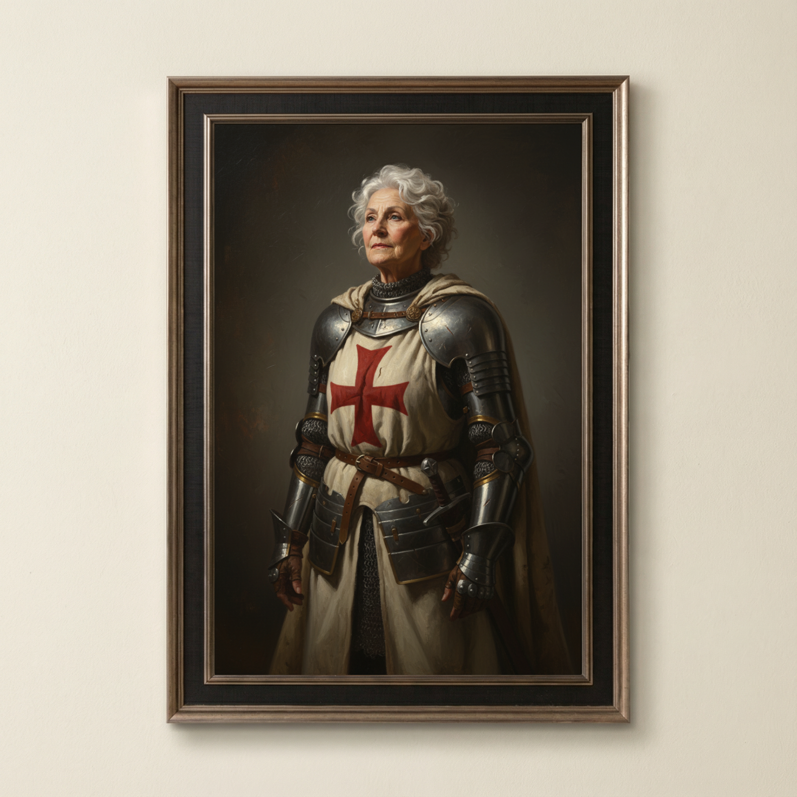 Artzuzu Custom Portrait For Adults - The Crusader