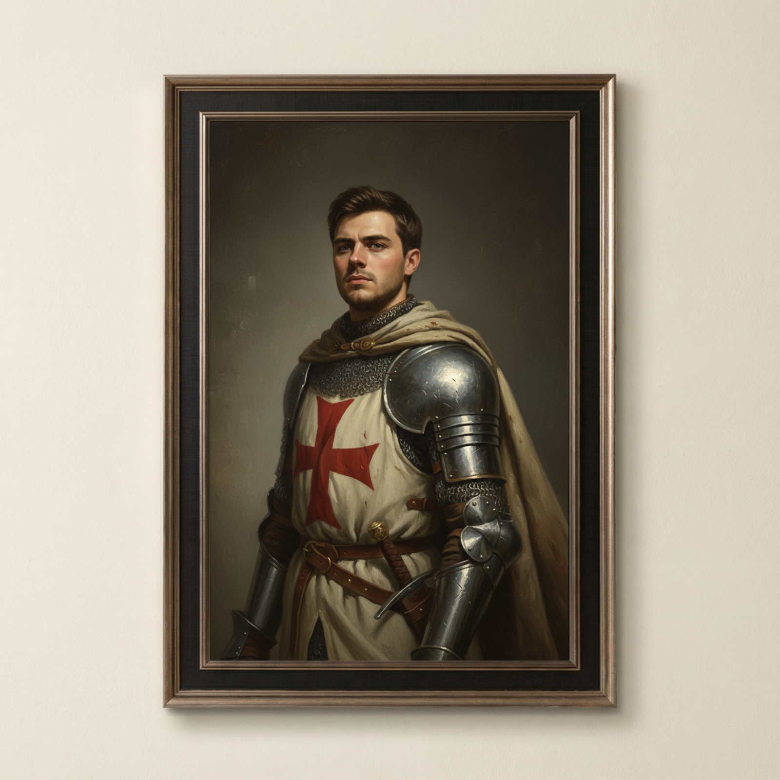 Artzuzu Custom Portrait For Adults - The Crusader