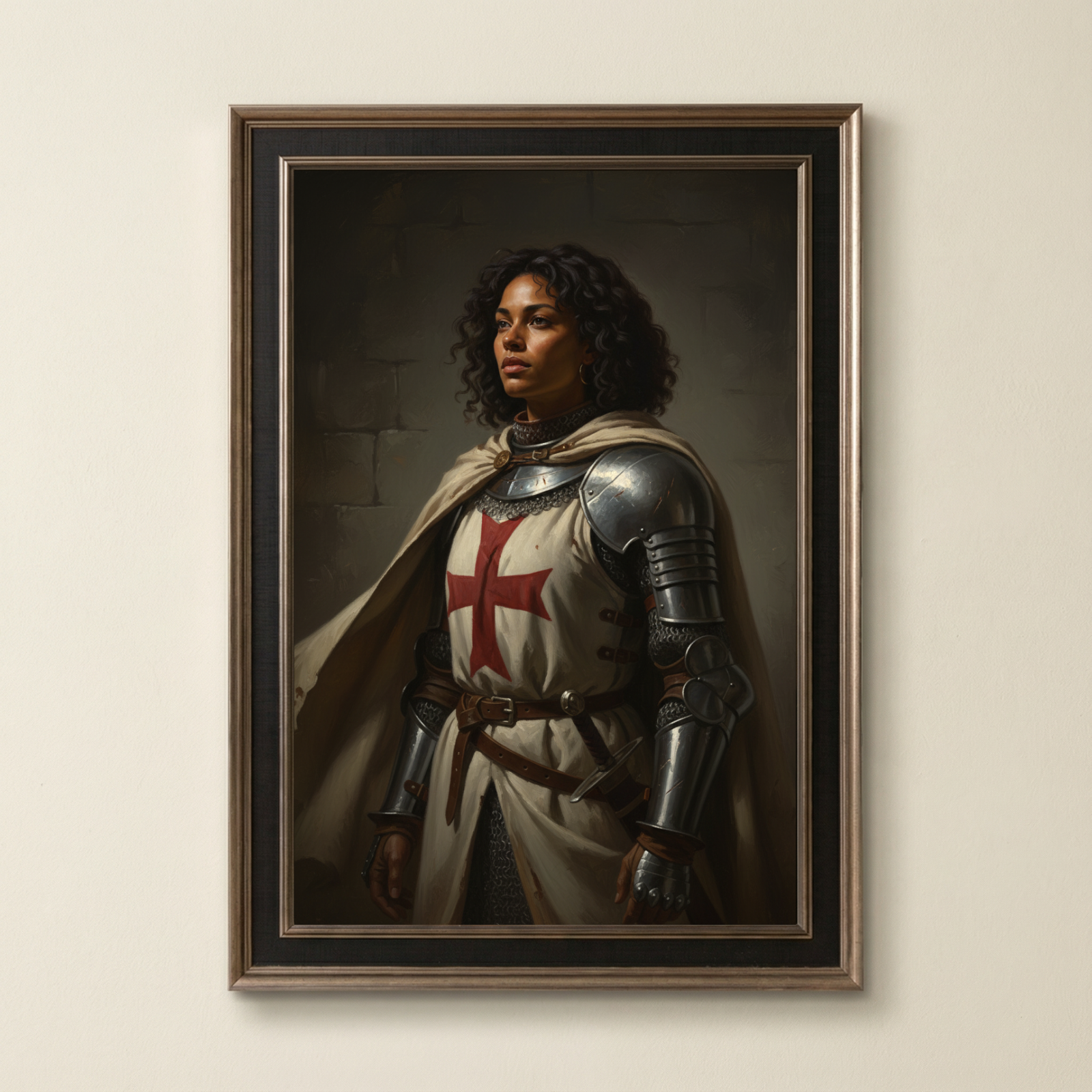 Artzuzu Custom Portrait For Adults - The Crusader
