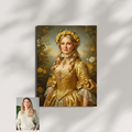 Artzuzu Custom Portrait For Adults - The Golden Dame