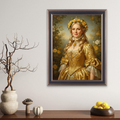 Artzuzu Custom Portrait For Adults - The Golden Dame
