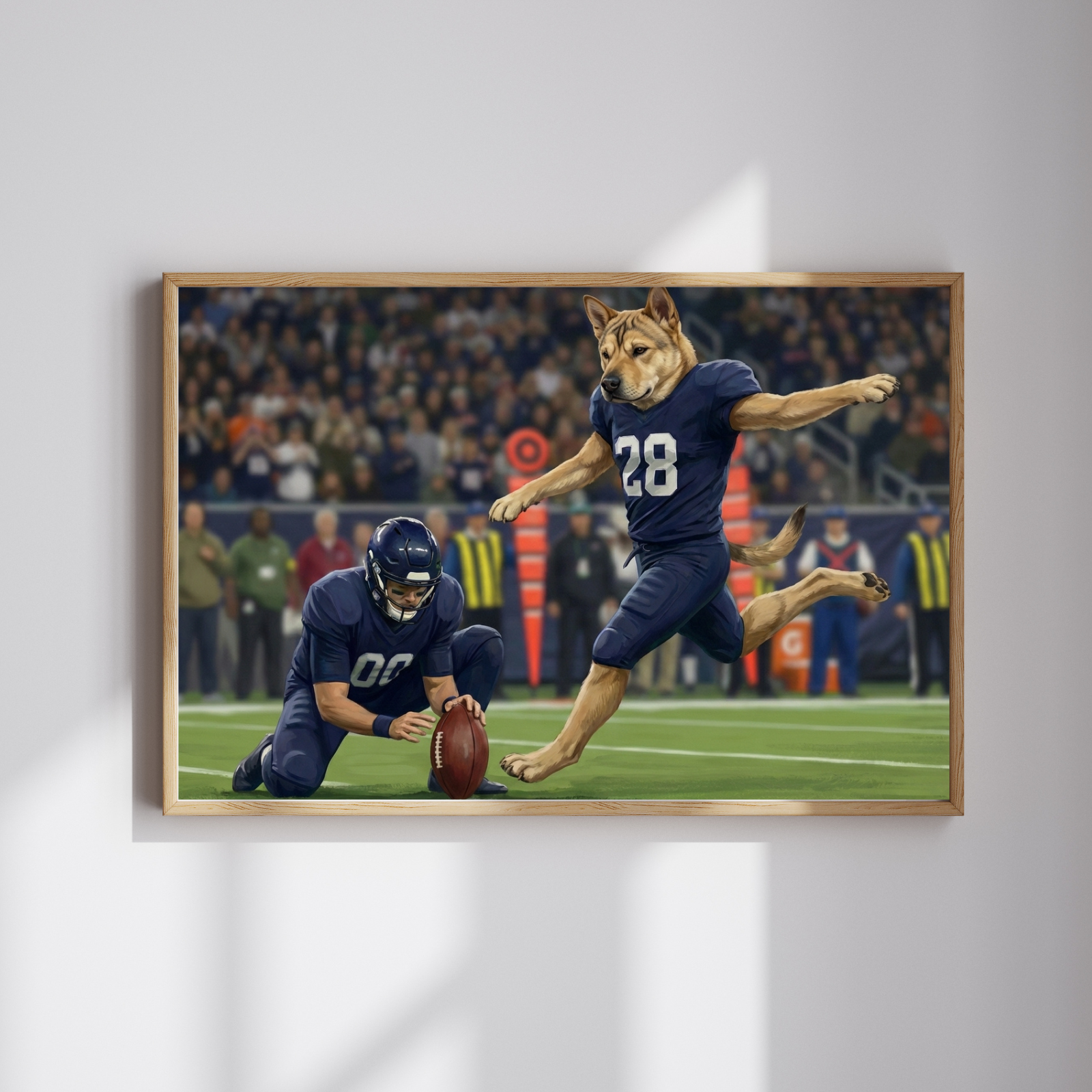 Artzuzu Custom Portrait For Pets - Field Goal