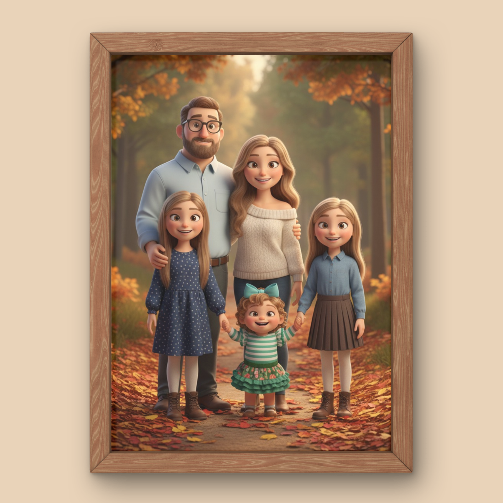 The Cartoon Family Portrait