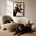Artzuzu Custom Portrait For Pets - Hey!