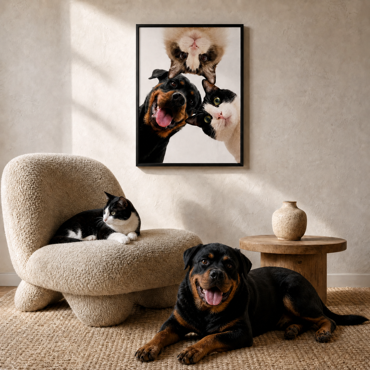 Artzuzu Custom Portrait For Pets - Hey!