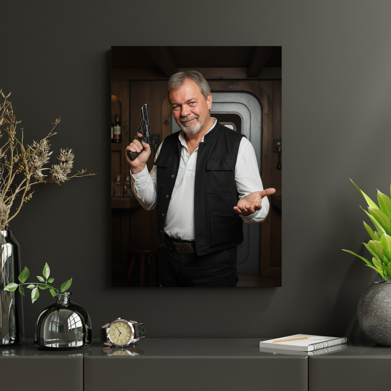 Artzuzu Custom Portrait For Adults - Han Solo