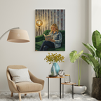 Artzuzu Custom Portrait For Adults - Little Reader