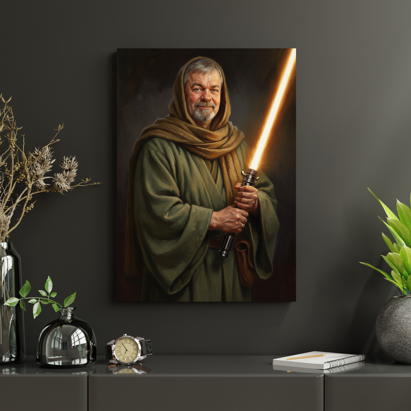 Artzuzu Custom Portrait For Adults - Master Yoda