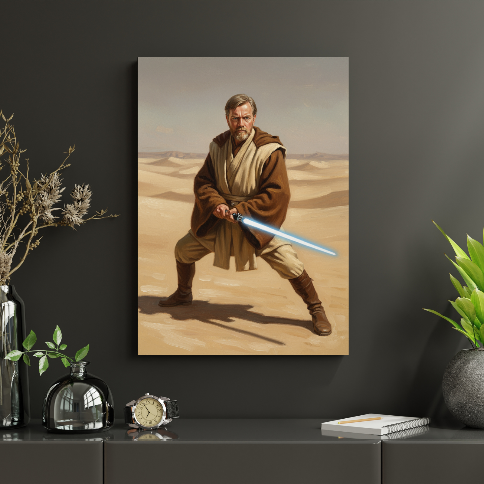 Artzuzu Custom Portrait For Adults - Obi-Wan Kenobi