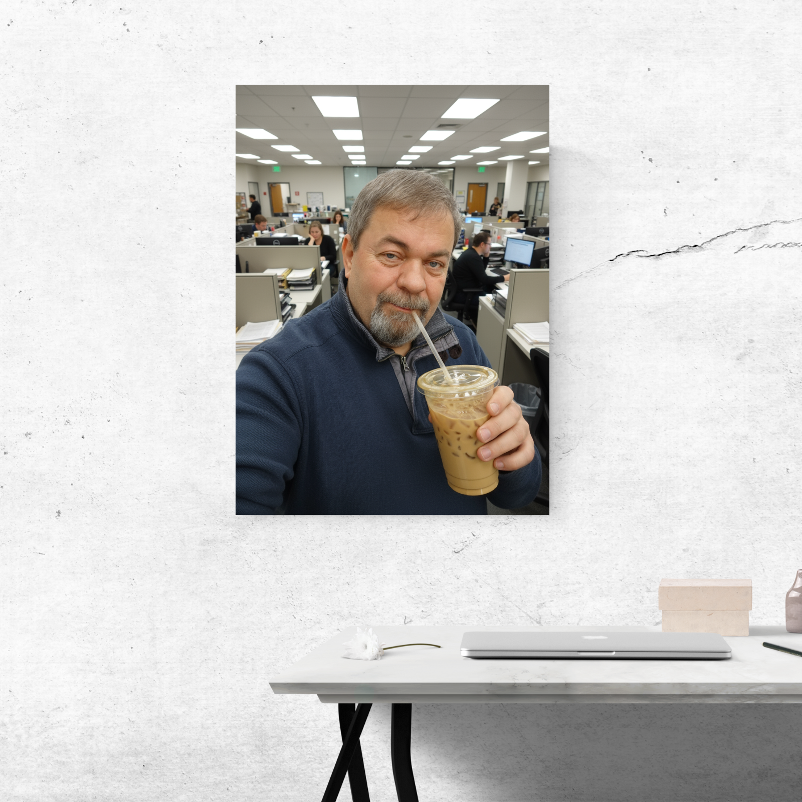 Artzuzu Custom Portrait For Adults - Office Hours