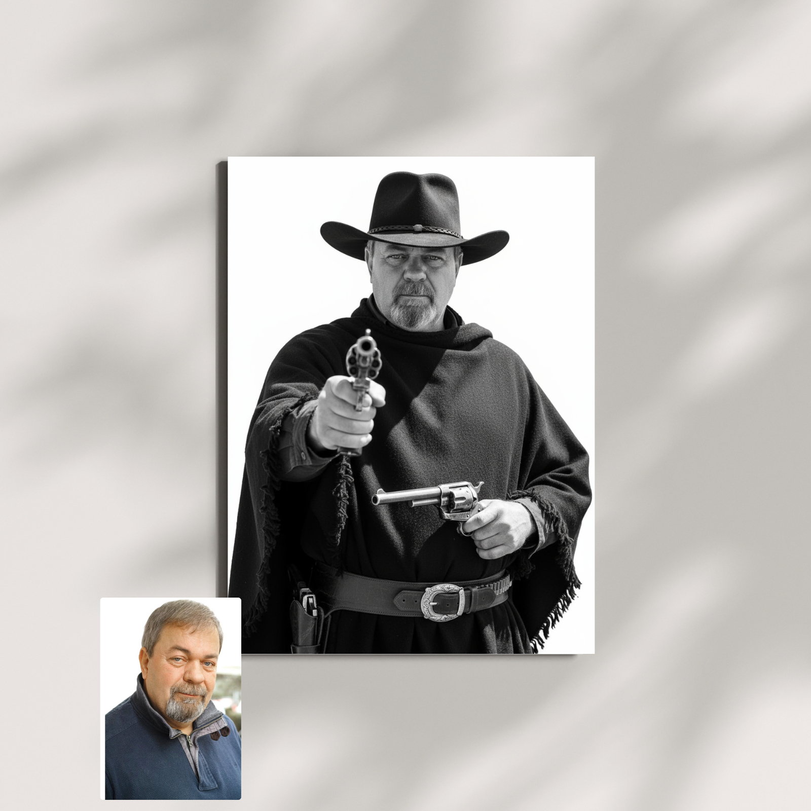 Artzuzu Custom Portrait For Adults - The Outlaw