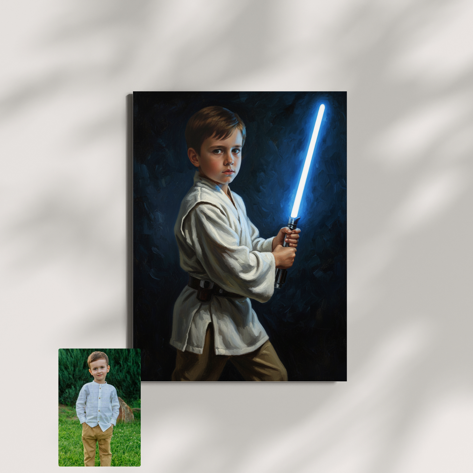 Artzuzu Custom Portrait For Kids - Luke Skywalker