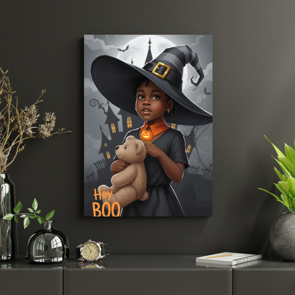 Artzuzu Custom Portrait For Kids - Spooky Scholar