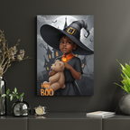 Artzuzu Custom Portrait For Kids - Spooky Scholar