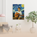 Artzuzu Custom Portrait For Kids - Starry Night Musician