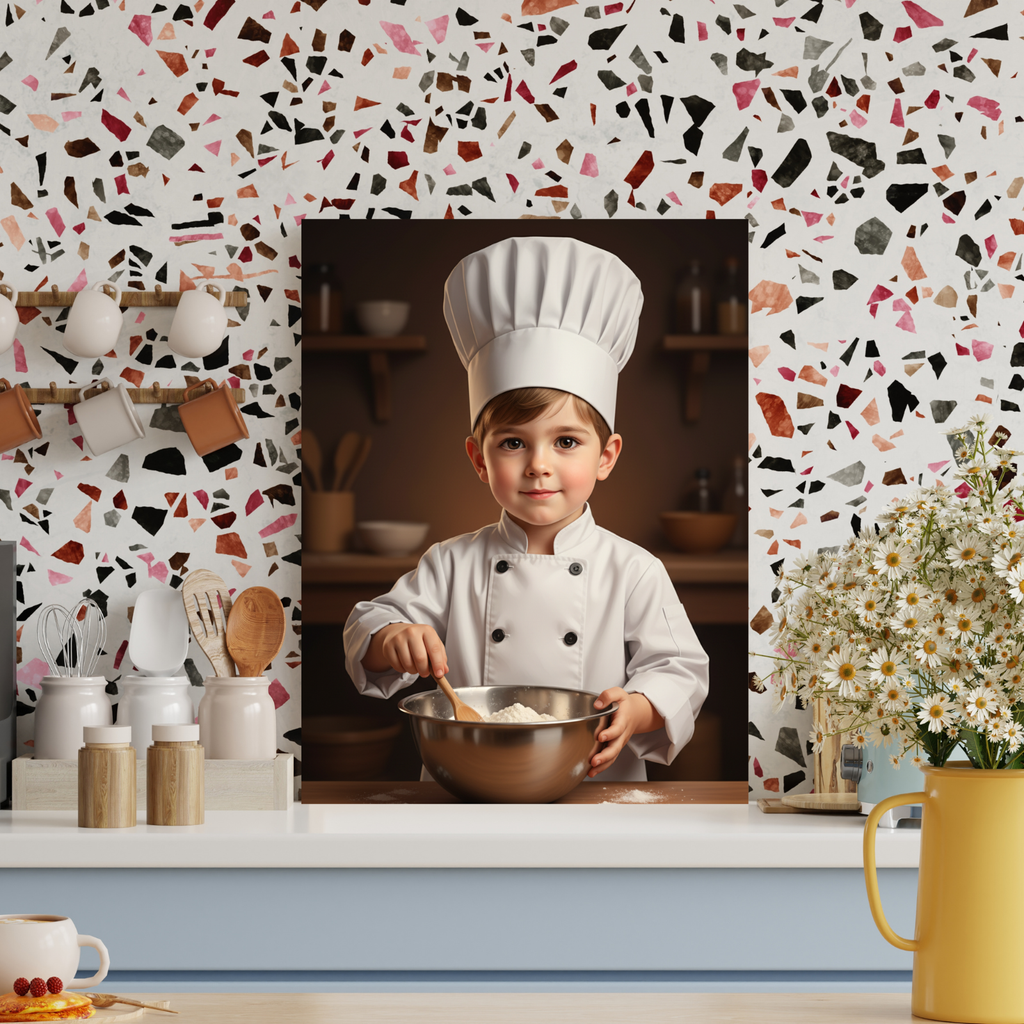 Artzuzu Custom Portrait For Kids - The Chef