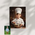 Artzuzu Custom Portrait For Kids - The Chef