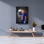 Artzuzu Custom Portrait For Kids - The Gridiron Greats