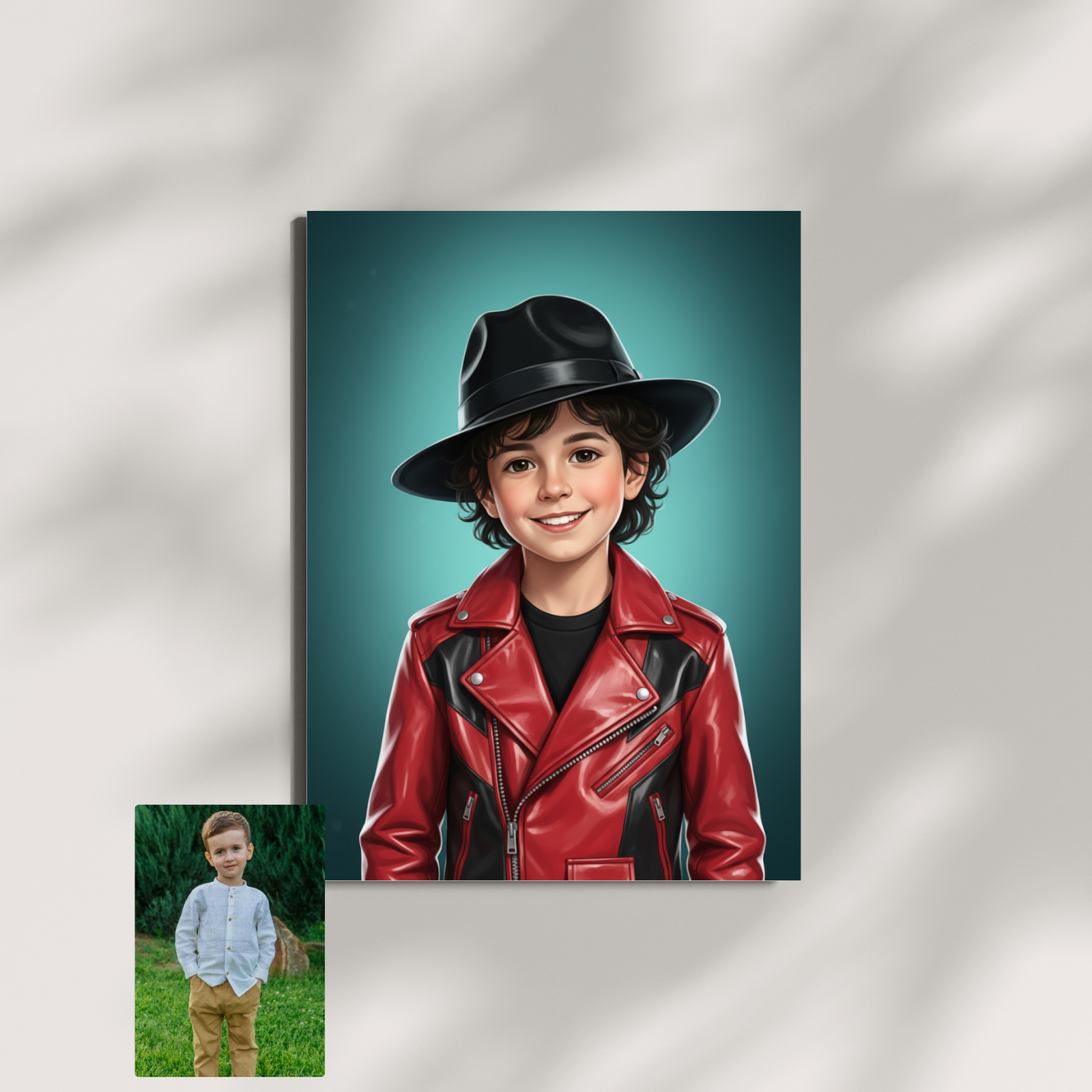 Artzuzu Custom Portrait For Kids - The Headliner
