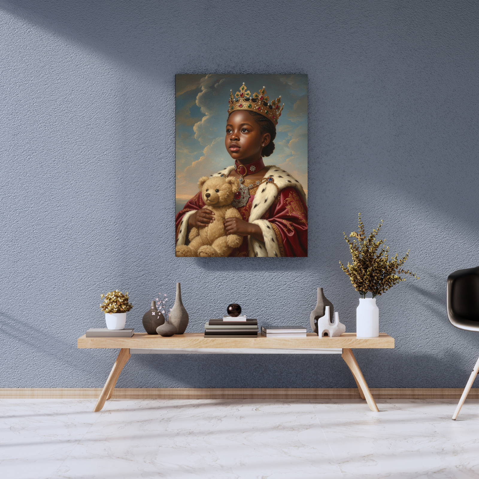 Artzuzu Custom Portrait For Kids - The King