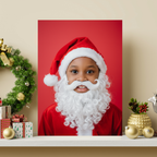 Artzuzu Custom Portrait For Kids - The Santa