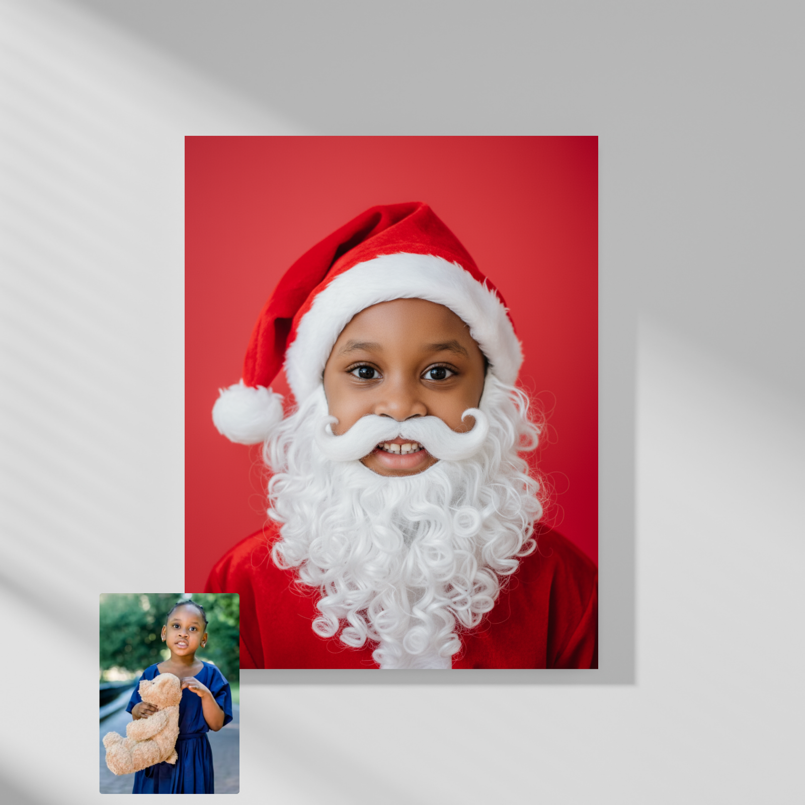 Artzuzu Custom Portrait For Kids - The Santa