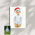 Artzuzu Custom Portrait For Kids - Formula One Racer