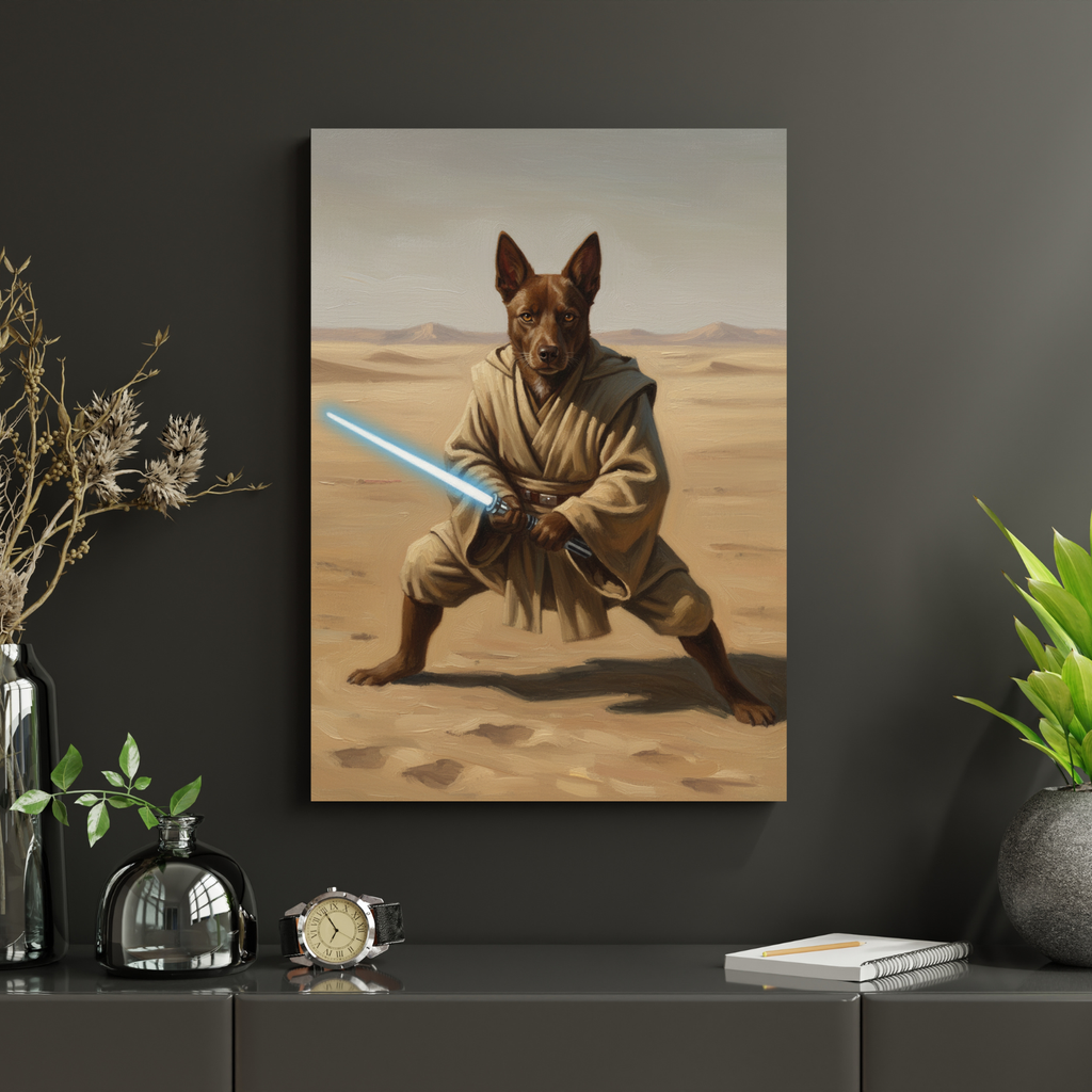 Artzuzu Custom Portrait For Pets - Obi-Wan Kenobi