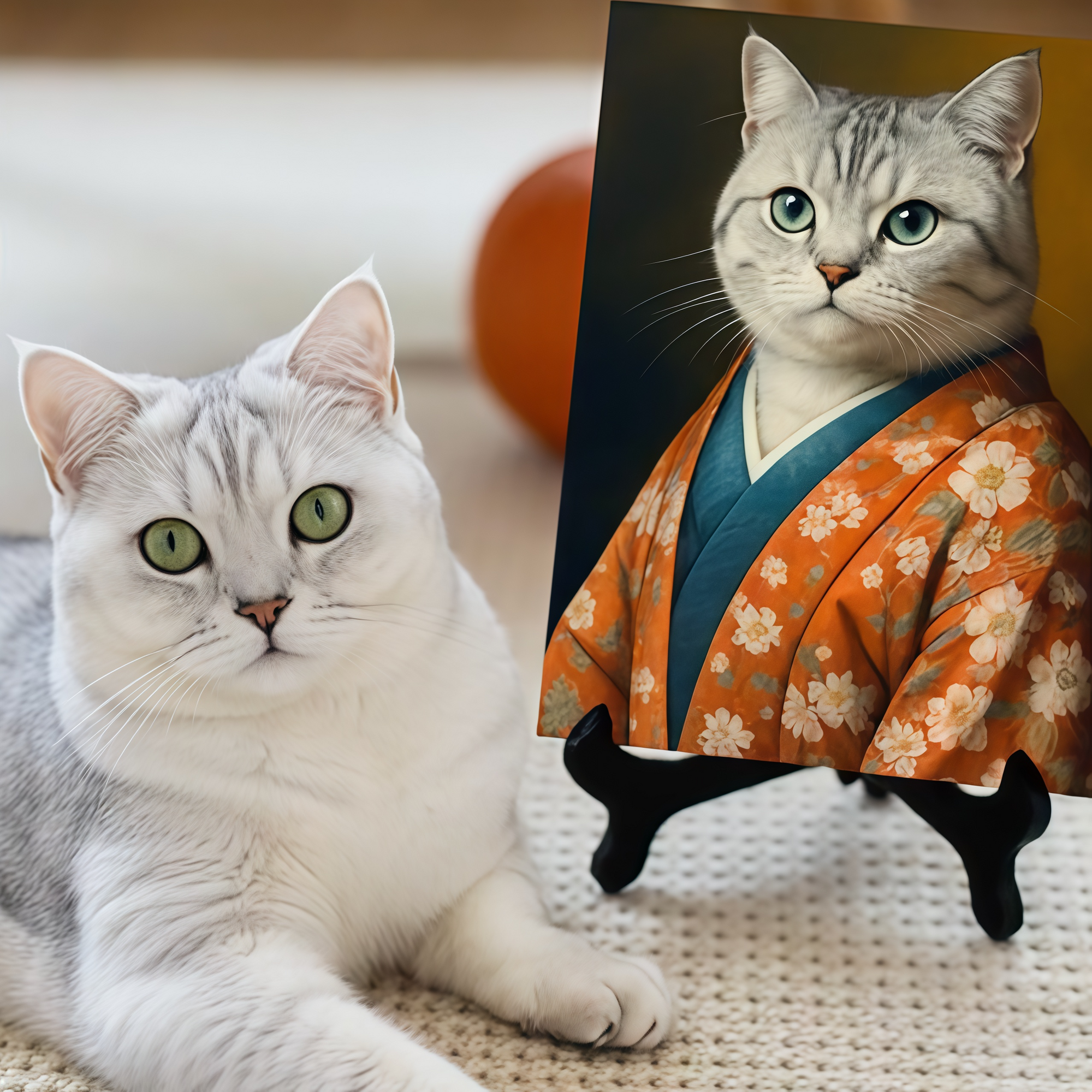 Artzuzu Custom Portrait For Pets - The Kimono Empress