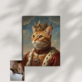 Artzuzu Custom Portrait For Pets - The King