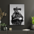 Artzuzu Custom Portrait For Pets - The Outlaw