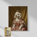 Artzuzu Custom Portrait For Pets - The Queen