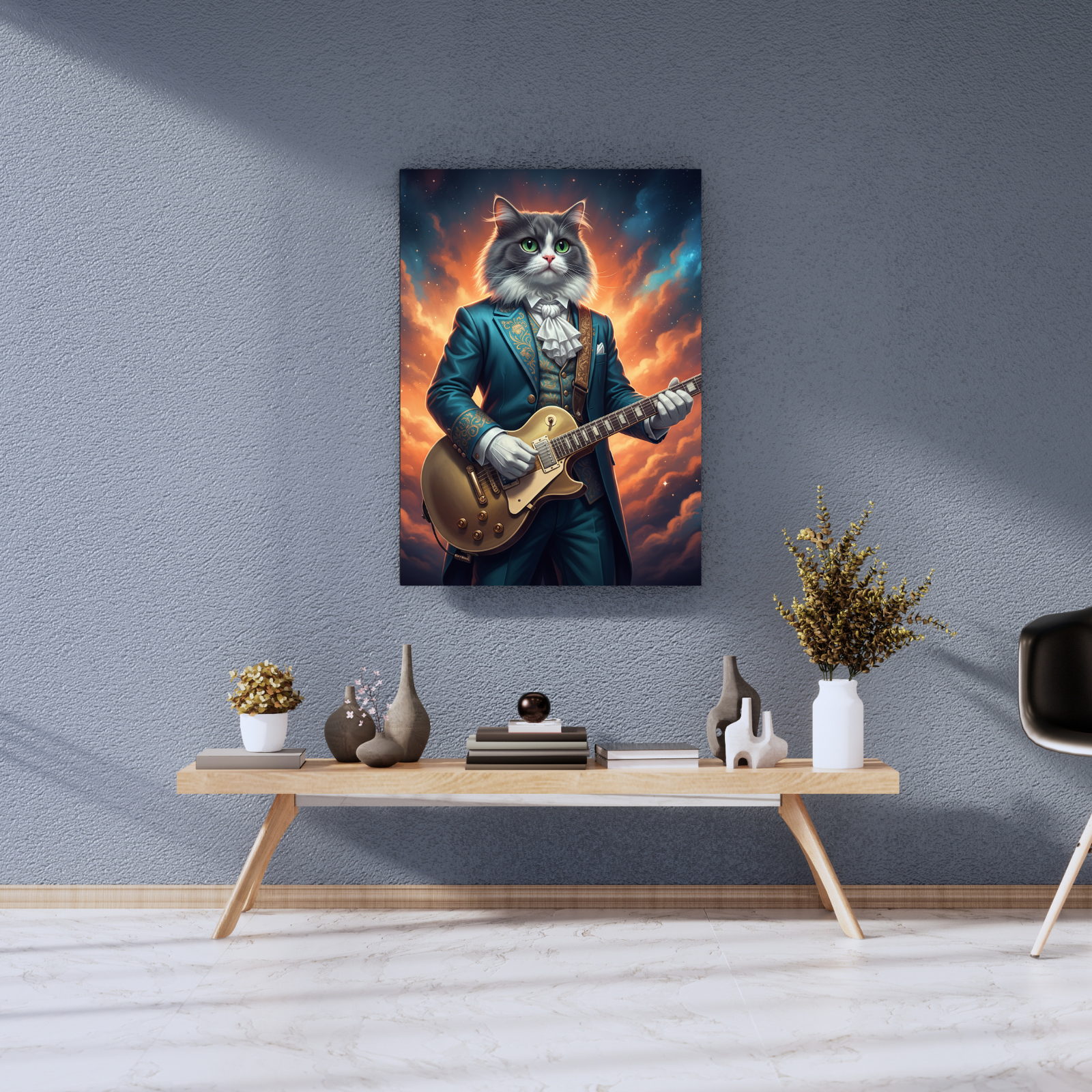 Artzuzu Custom Portrait For Pets - The Urban Rocker