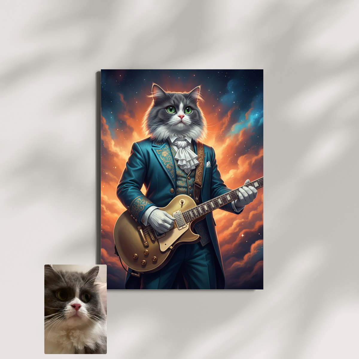 Artzuzu Custom Portrait For Pets - The Urban Rocker