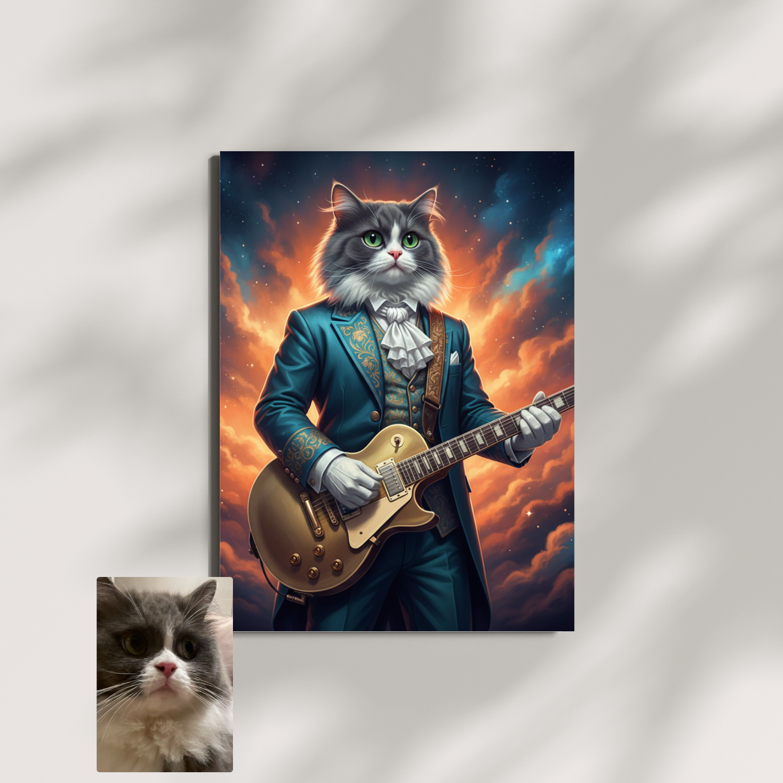 Artzuzu Custom Portrait For Pets - The Urban Rocker