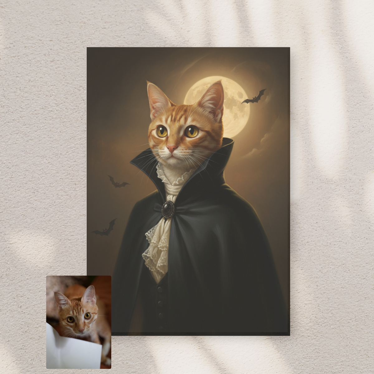 Artzuzu Custom Portrait For Pets - Vampire Vanguard