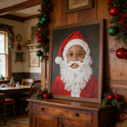 Artzuzu Custom Portrait For Kids - The Santa
