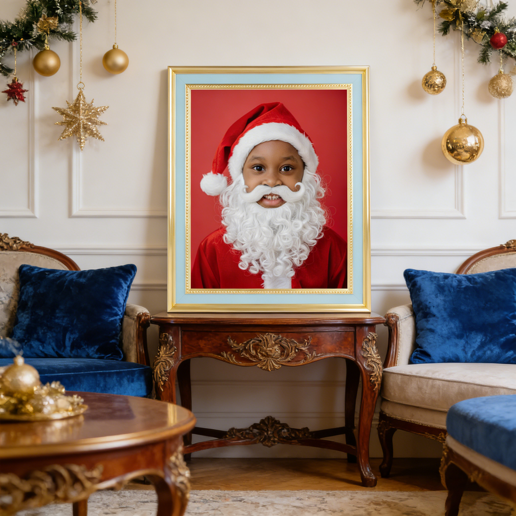 Artzuzu Custom Portrait For Kids - The Santa